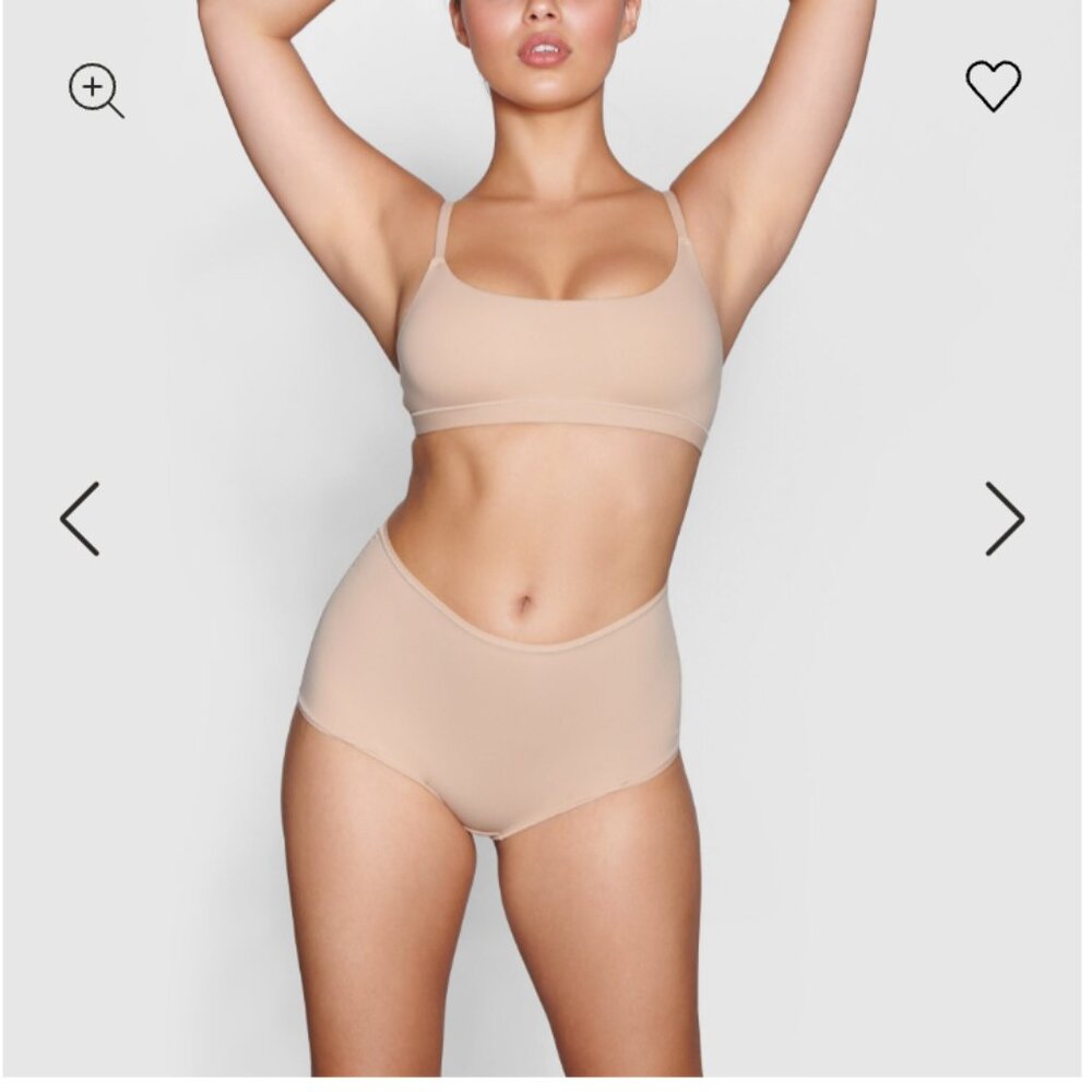 Skims Scoop Bralette - Clay